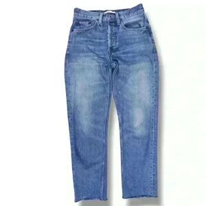 RE DONE HIGH RISE STOVEPIPE JEANS